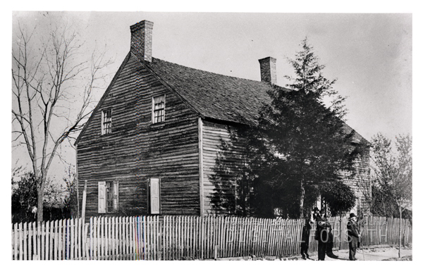 African American Moravian log church